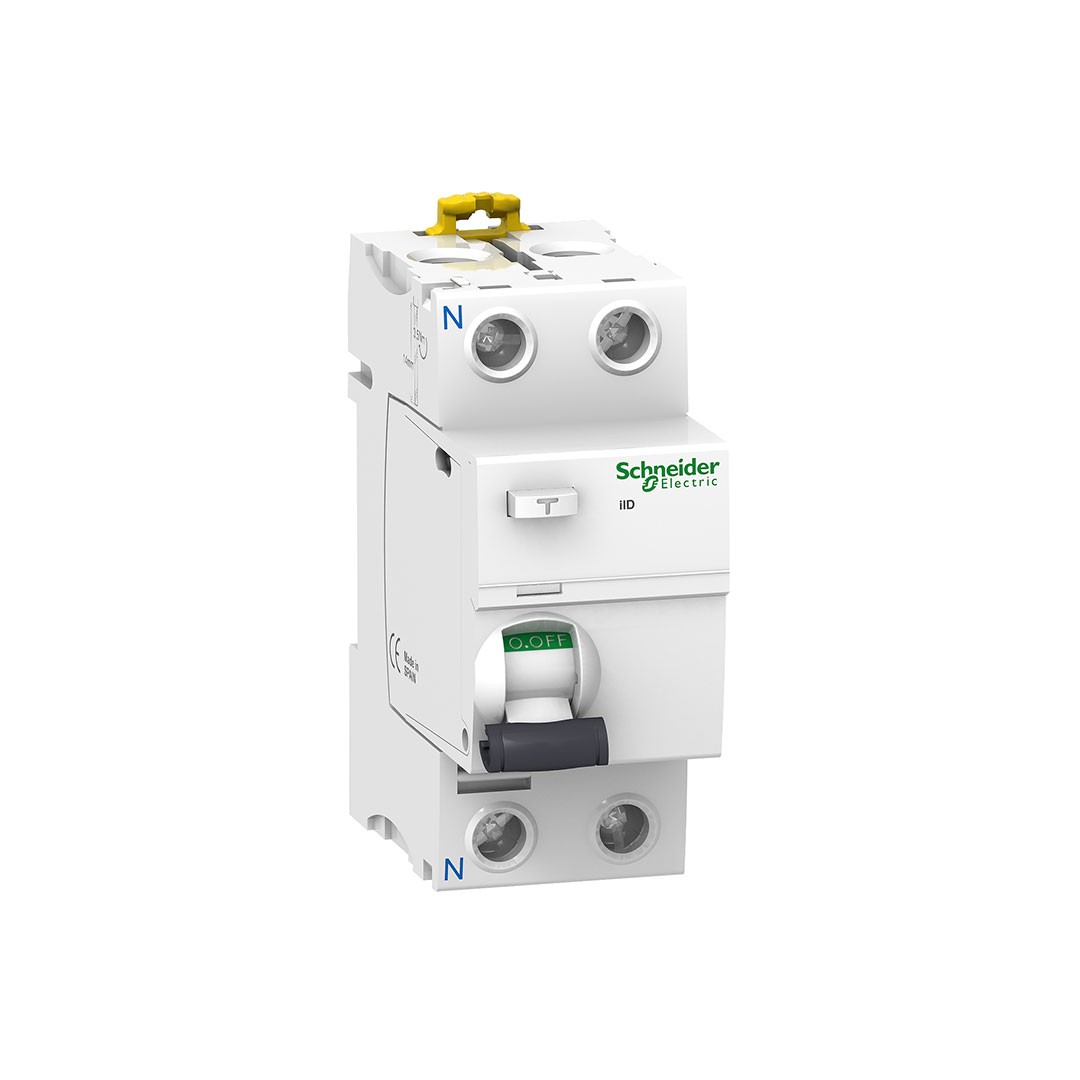 Schneider A9R15280 İID 2P 300mA 80A AC Tipi Toprak Kaçağı Koruma Rölesi