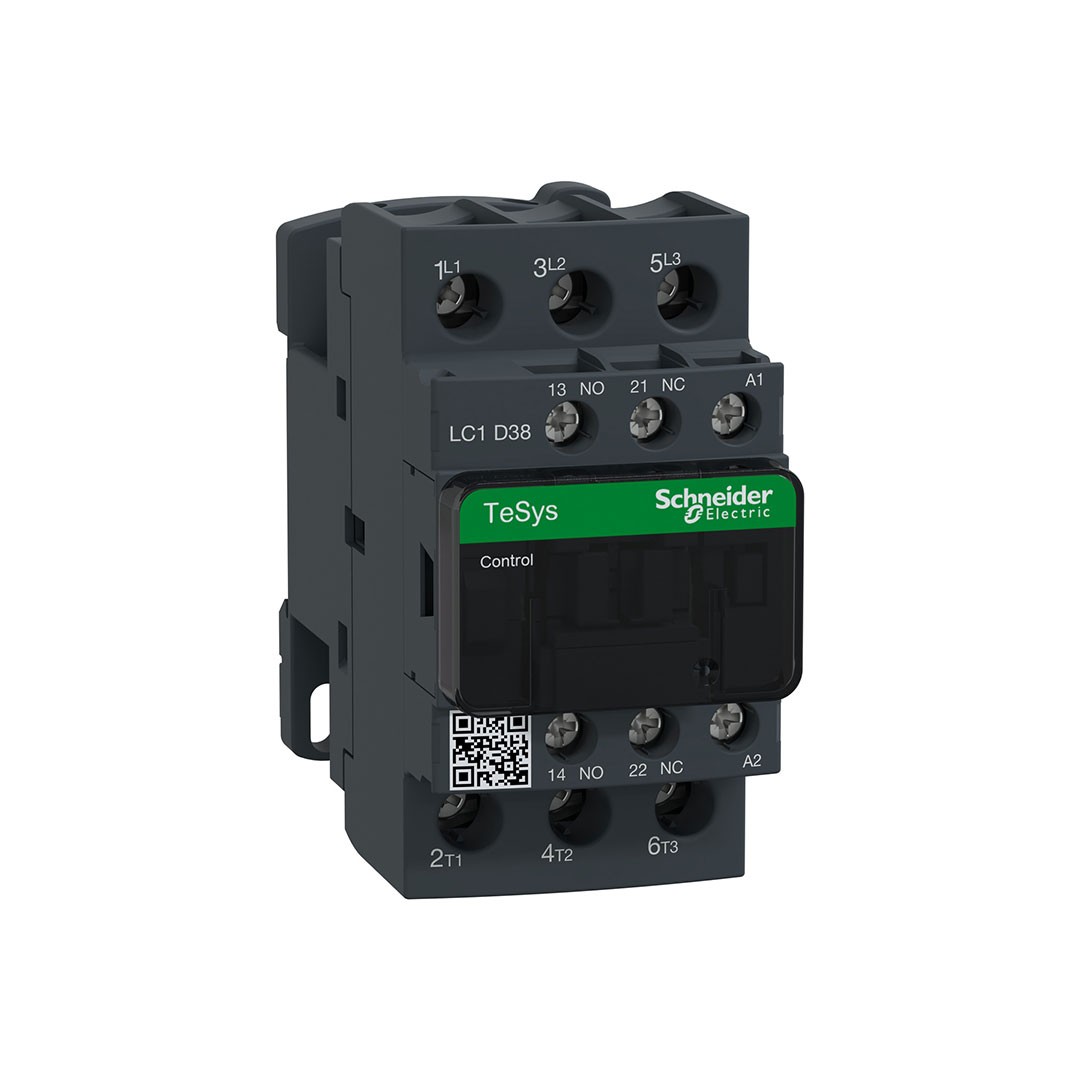 Schneıder LC1D38E7 Tesys Deca Kontaktör 3p 38A Ac3 48VAC