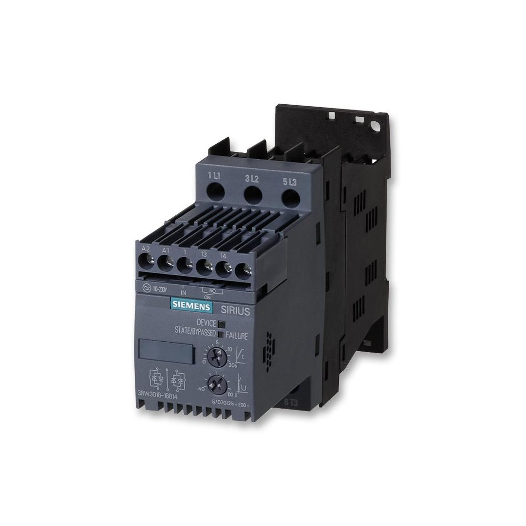 Siemens 3RW3017-1BB14 5.5kW 12.5A Sirius Softstarter