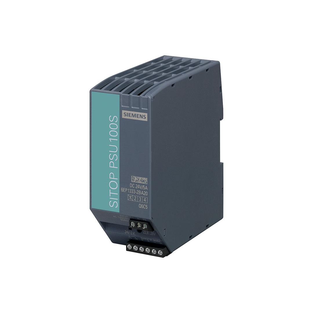 Siemens 6EP1333-2BA20 SITOP PSU100S 24V DC / 5A 1AC