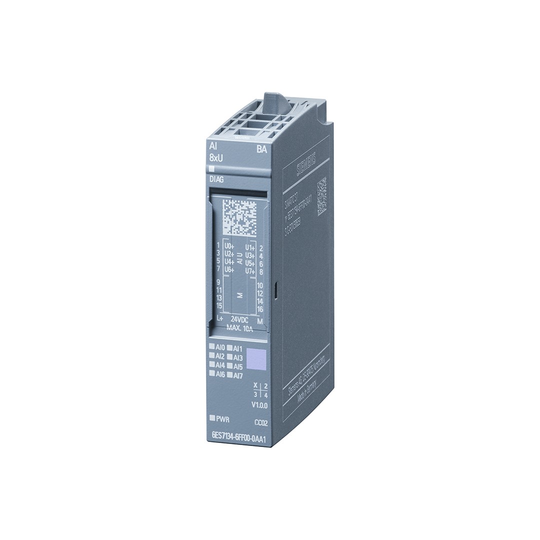 Siemens 6ES7134-6FF00-0AA1 ET 200SP AI 8XU ANALOG MODUL