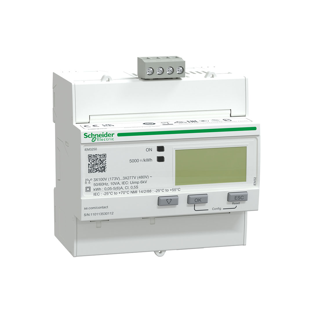 Schneider A9MEM3250 IEM3250 Rs485 2 Dijital Girişli Ct Enerji Ölçer