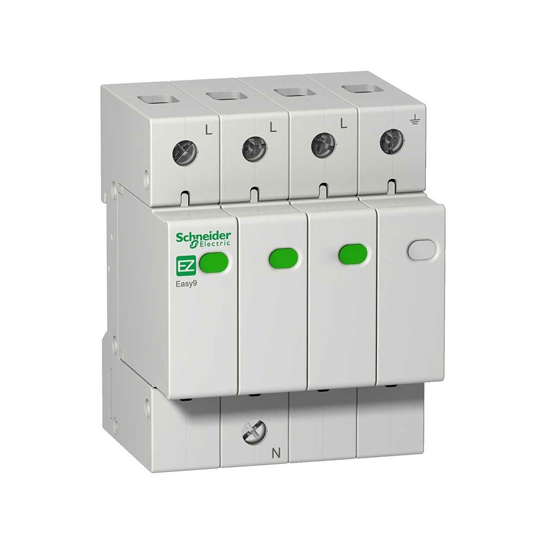 Schneider EZ9L33745 EASY9 T2 3P-N 45KA 400V Parafudr