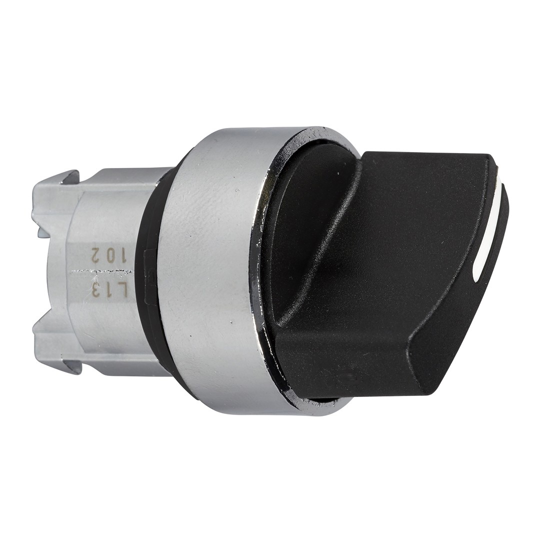 Schneider ZB4BD4 22mm 2 Konumlu Yaylı Dönüş Siyah Mandal Buton Başlığı
