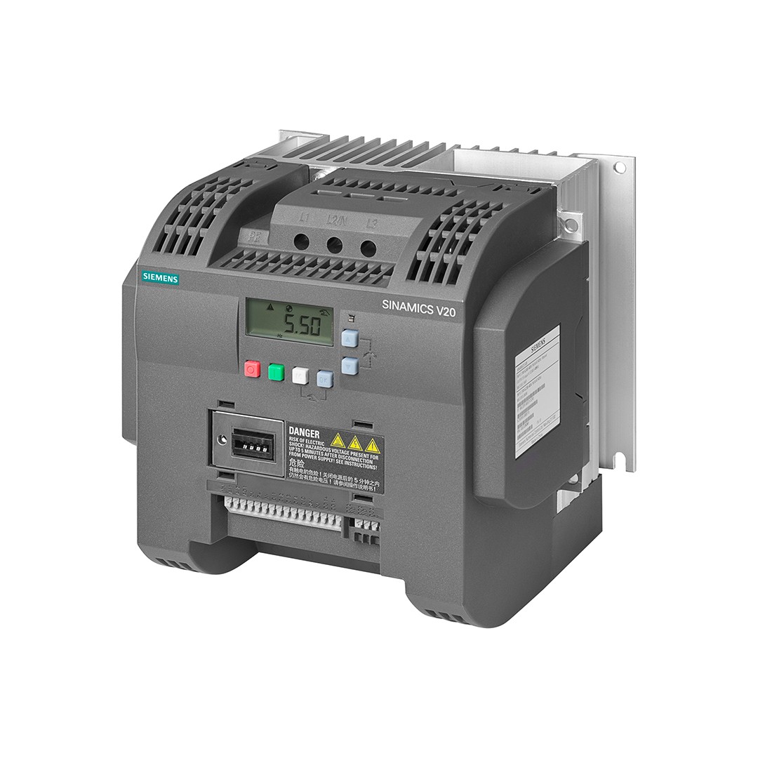 Siemens 6SL3210-5BE25-5UV0 SINAMICS V20 5,5 KW 3FAZ 400V/3FAZ 400V