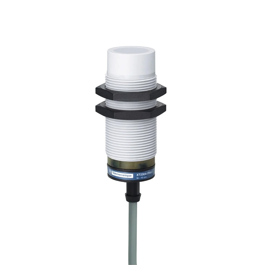 Telemecanique Sensors XT230A1NAL2 XT1 M30 SN15MM 2m Kablolu Silindir Plastik Kapasitif Sensör