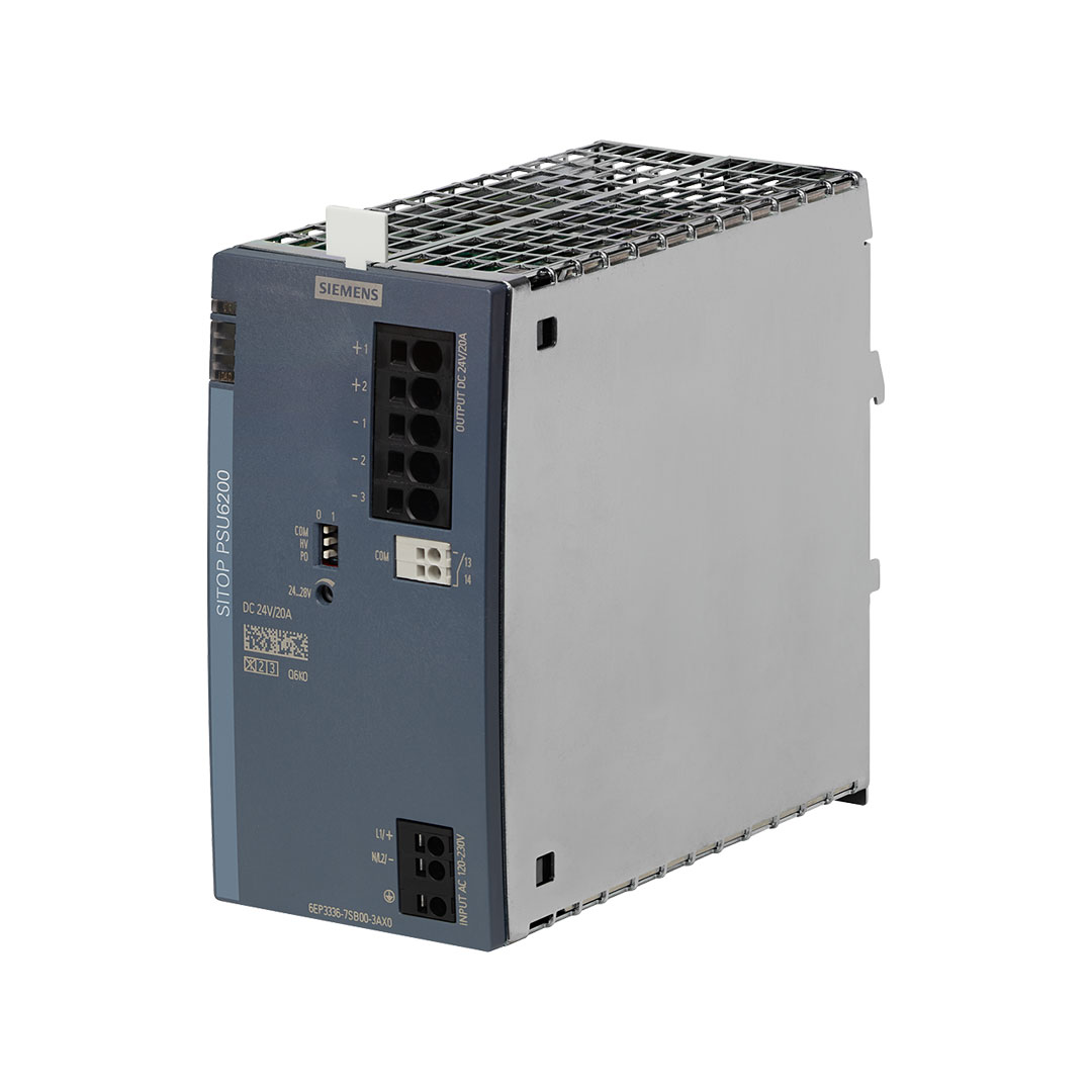 Siemens 6EP3336-7SB00-3AX0 SITOP PSU6200 24V DC 20A Kesintisiz Güç Kaynağı