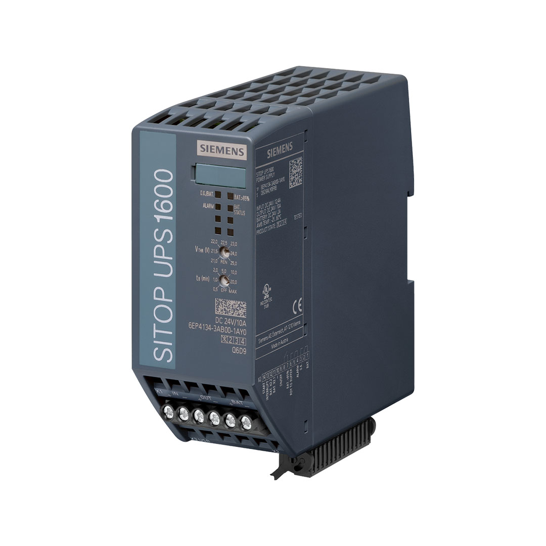 Siemens 6EP4134-3AB00-1AY0 SITOP UPS1600 24V DC 10A Kesintisiz Güç Kaynağı